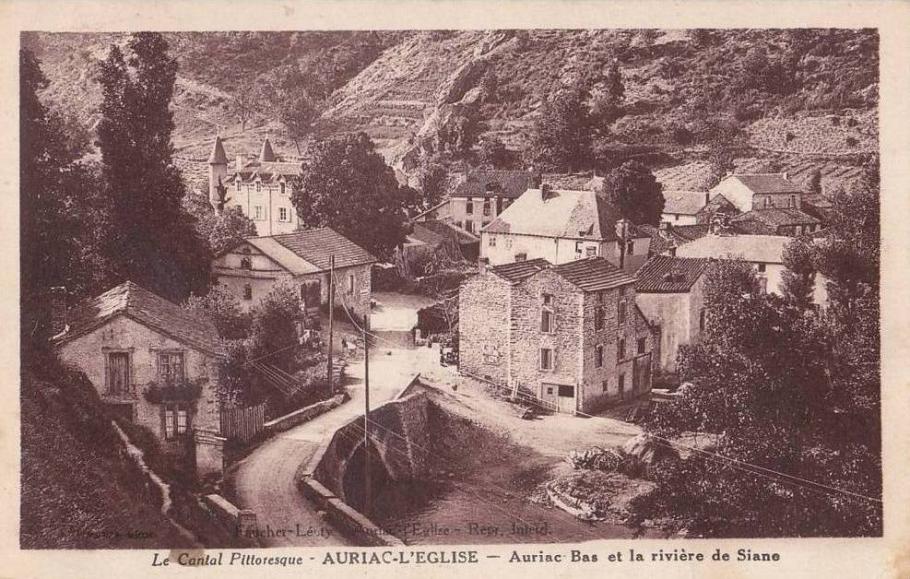 Auriac l'église - La Sianne