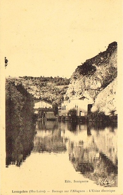Lempdes sur Alagnon - Barrage sur l'Alagnon
