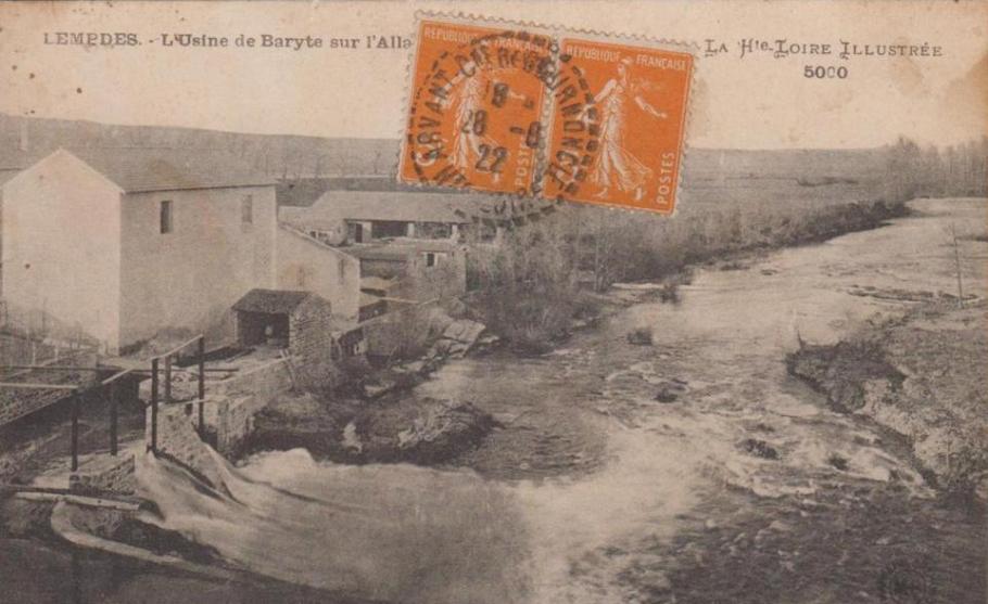 Lempdes sur Alagnon - L'usine de Baryte