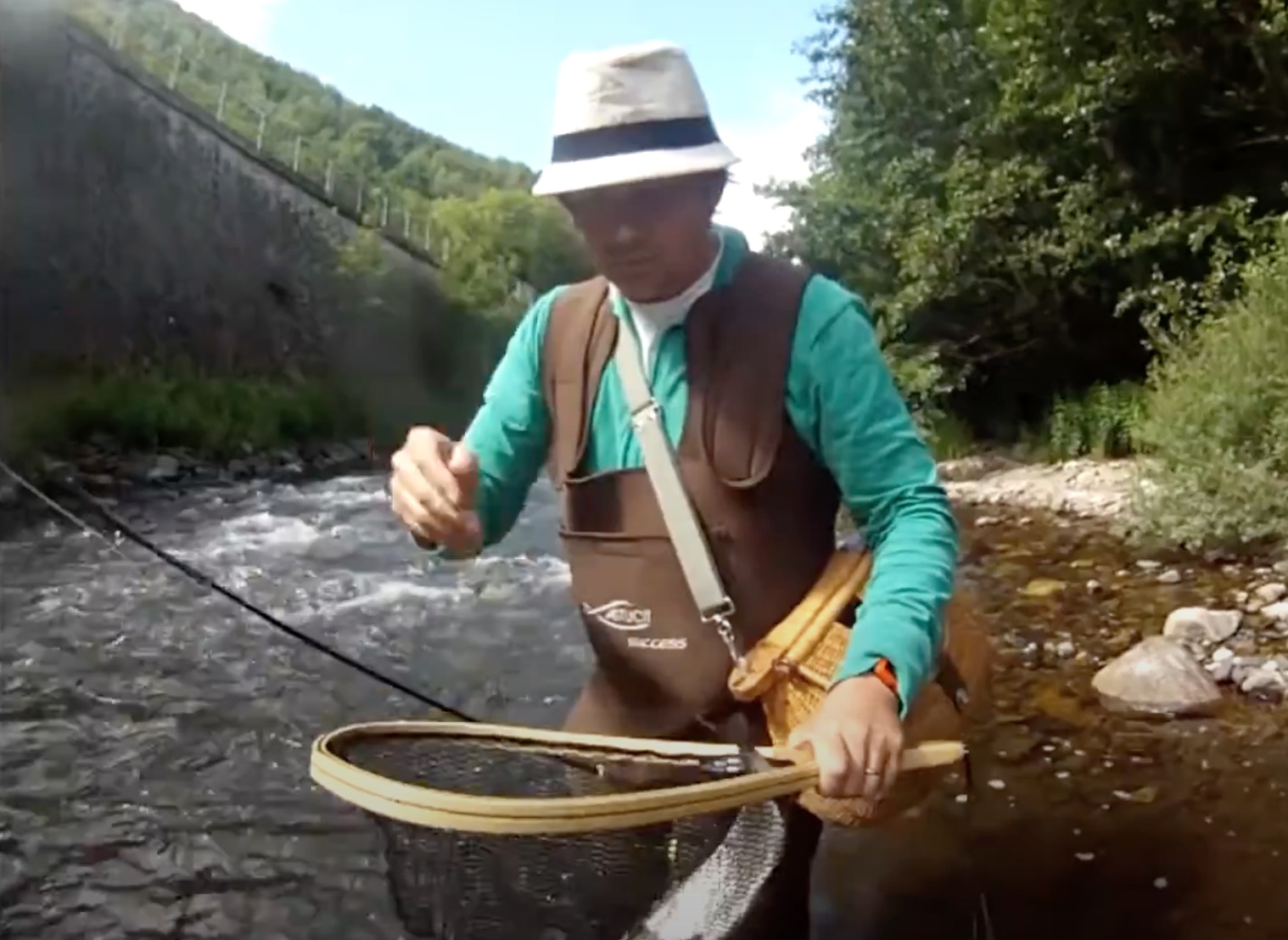 Partie de pêche Alagnon