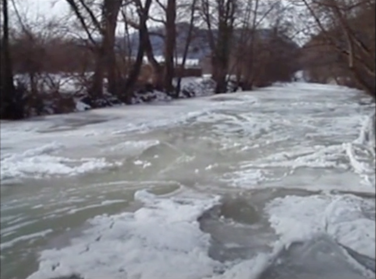 Coup de froid sur l'Alagnon 2011