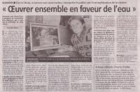 Oeuvrer ensemble en faveur de l'eau