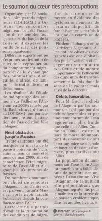 Le saumon au coeur...