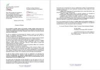 Courrier à B. Lemaire, ministre de l'économie, des finances et de la relance