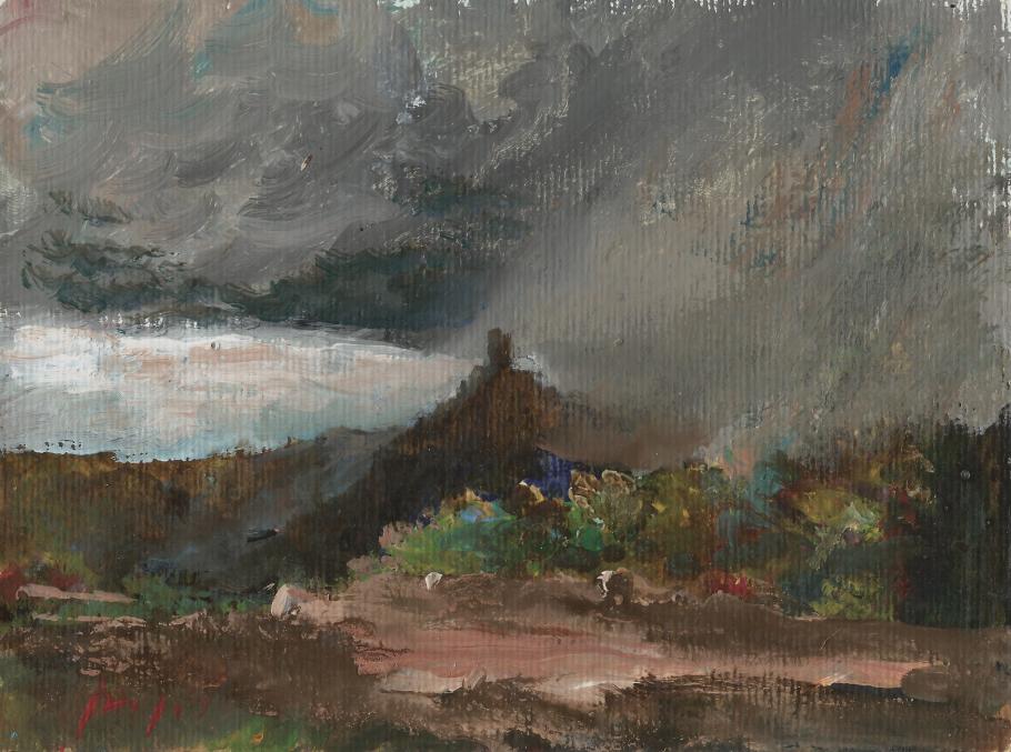 9 - Léotoing sous l'orage