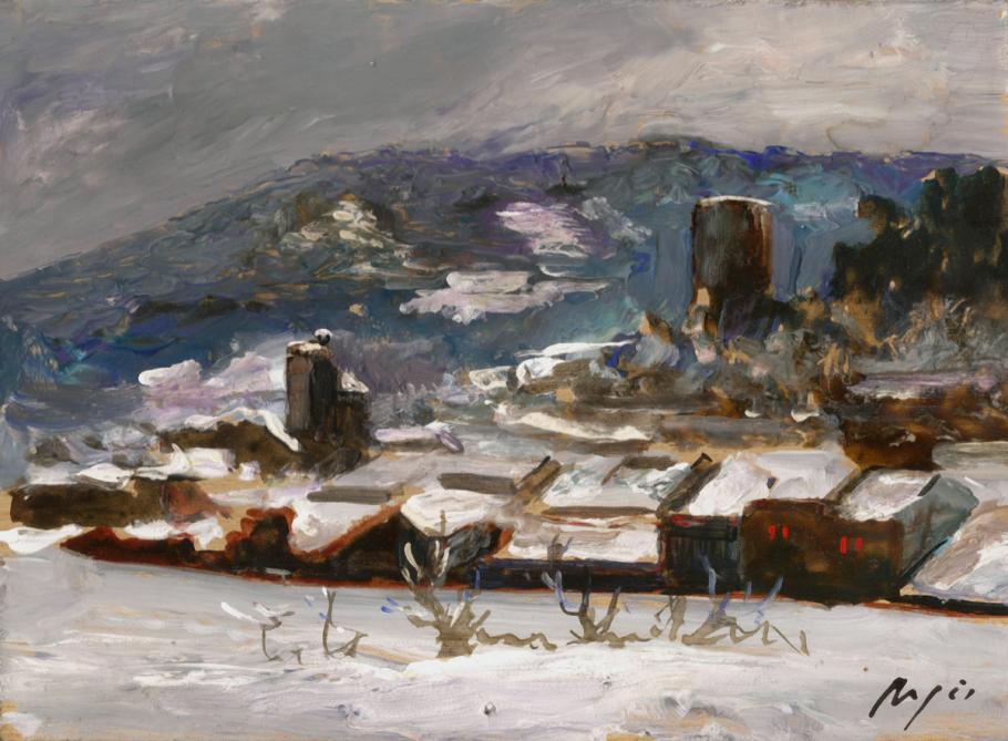 Blesle neige