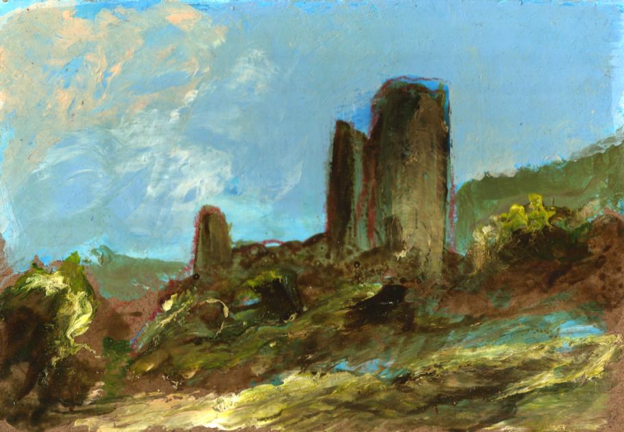 Le château d'Aurouze ébauche très minimale