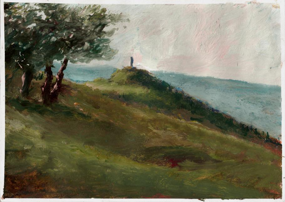 La ruine de Mercoeur à Ardes sur Couze