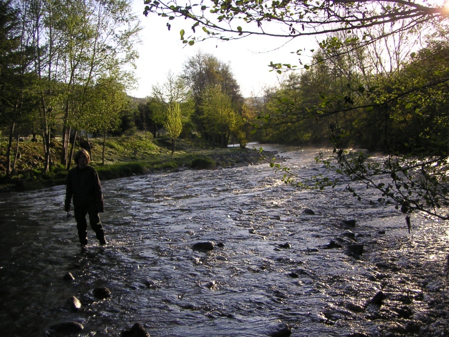 Fraicheur matinale sur l'Alagnon