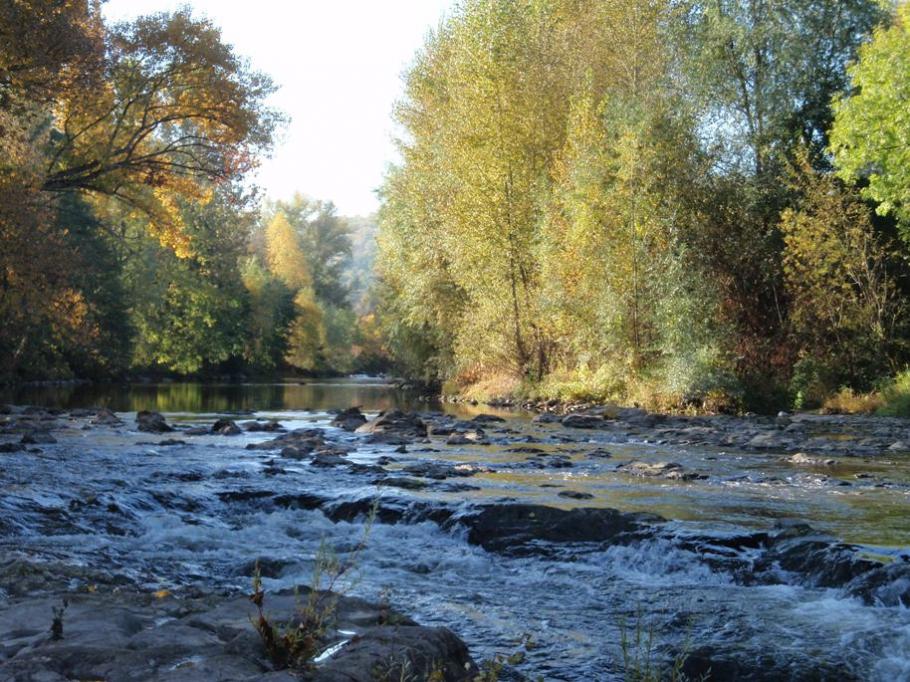 L'Alagnon à Lempdes sur Allagnon